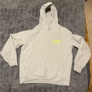 PacSun Playboy Grey Gray Hoodie Men’s Size Medium M Worn